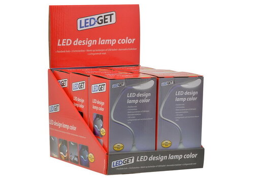  LEDGET LED Design tafellamp + voet verlichting 