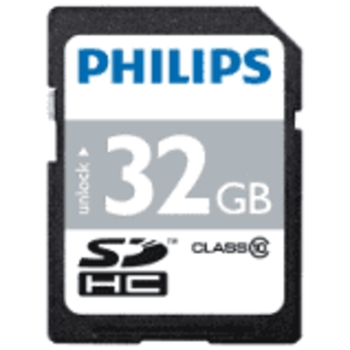  Philips SD kaart 32GB Utra speed Class 10 