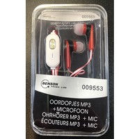 thumb-Oordoppen in-ear+ microfoon- mix kleur-1