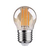 Vintage LED Kogel E27 4W Filament Lamp Amber  (incl.  vwb)