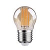 Vintage LED Kogel E27 4W Filament Lamp Amber  (incl.  vwb)