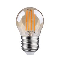 Vintage LED Kogel E27 4W Filament Lamp Amber  (incl.  vwb)