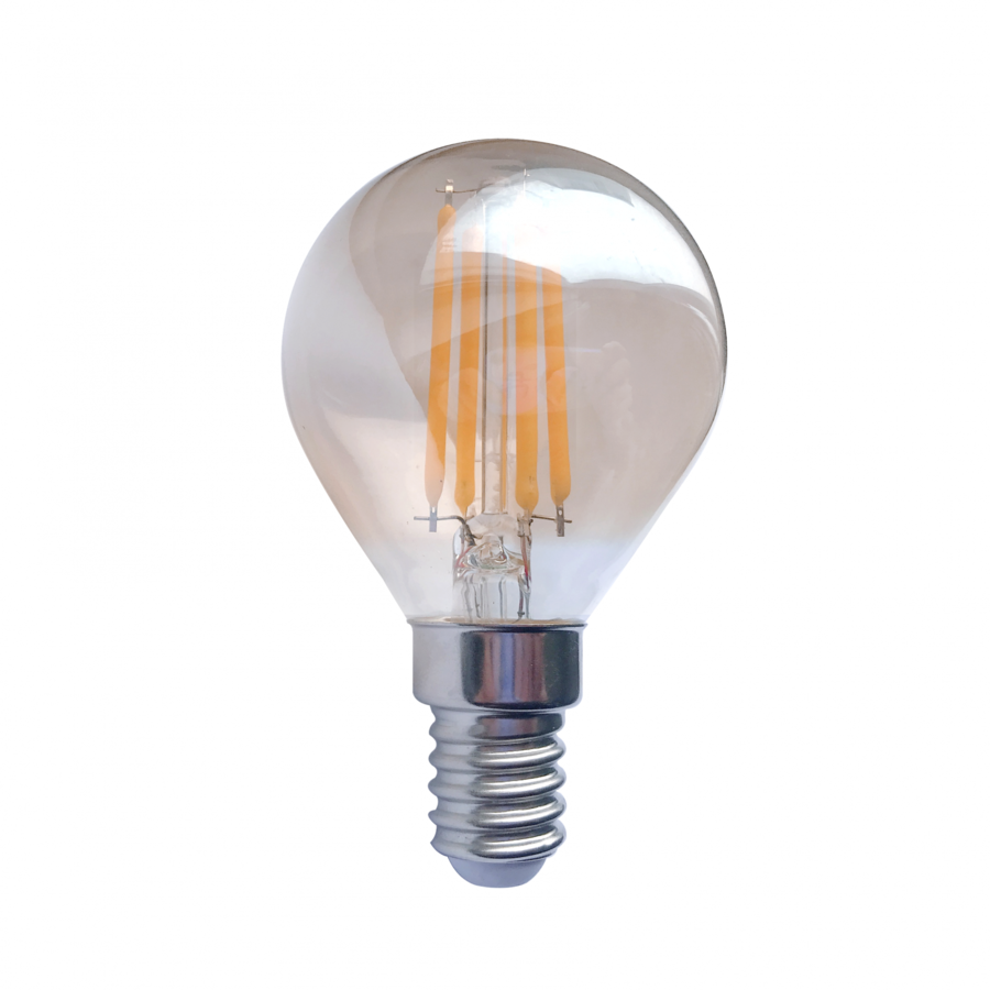 Vintage LED Kogel E14 1.6W Filament Lamp Amber  (incl.  vwb)-1