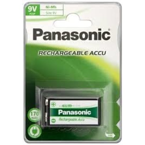  Panasonic Rechargeable NimH 9V/HR22 