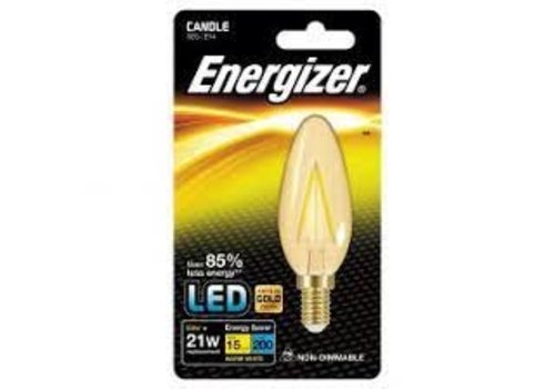  Energizer GOLD Kaars 2,6W(21W)/E14 200LM (incl.  vwb) 