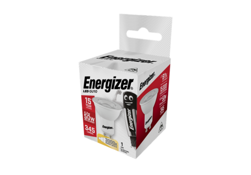  Energizer Spot GU10 4,2W(=50W) 3000K 345LM 