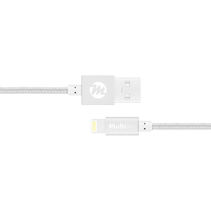 Lux Lightning Cable 1.2m Bright Silver-2
