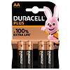 Duracell MN1500 AA Plus 100% Alkaline blister 4