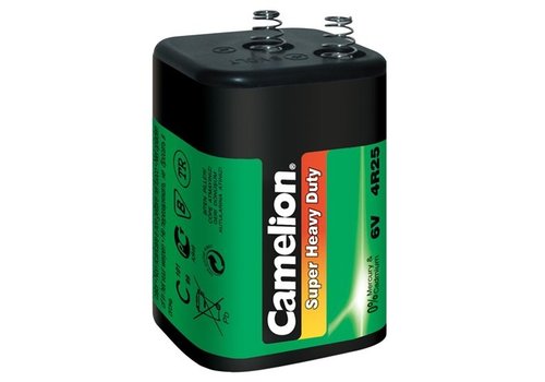  Camelion Blokbatterij veer 4R25  6 Volt 7A krimp 1 