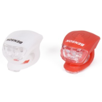 thumb-Fietslamp silicone 2 delig LED-1