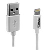 A-DAPT Data en laadkabel USB-A > Apple 8-pins MFI 1m wit