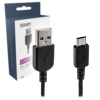 Data en Laadkabel Micro USB 2m Zwart