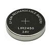 Rechargeable LIR2450 3,6v Li-on 120mah