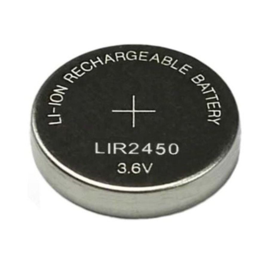 Rechargeable LIR2450 3,6v Li-on 120mah-1