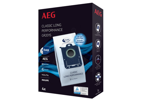  AEG / Electrolux SBAG 2.0 GR201S Stofzuigerzak AEG Verpakking 