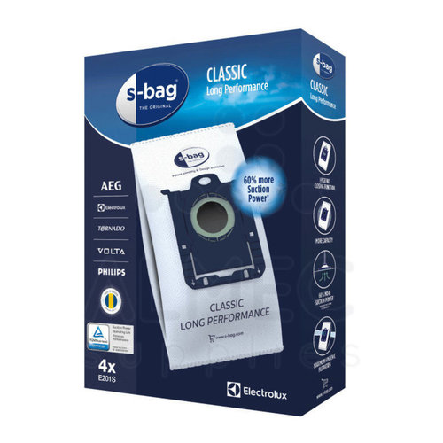  AEG / Electrolux SBAG 2.0 E201S Stofzuigerzak SBAG Verpakking 