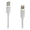 A-DAPT Laadkabel USB-C > Apple 8-pins 1m wit