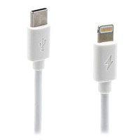 Laadkabel USB-C > Apple 8-pins 1m wit