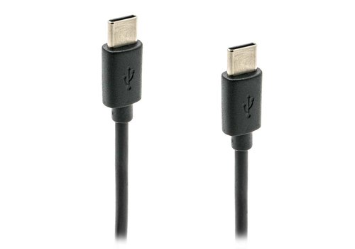  A-DAPT Data en Laadkabel USB-C > USB-C 1m Zwart 