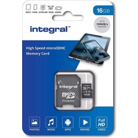 16GB V10 High Speed microSDHC card -class 10 -up to 100MB/s