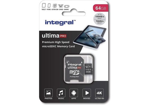  Integral 64GB Premium High Speed micro SD 