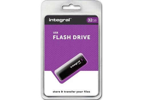  Integral 32GB Black USB3.0 Flash Drive 