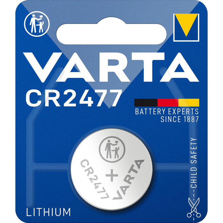 6477 CR2477 Lithium blister 1-1