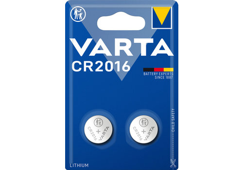  Varta 6016 CR2016 Lithium blister 2 