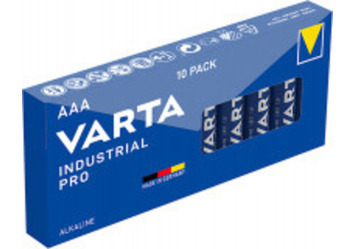  Varta Industrial 4003 AAA Industrial Alkaline 10-pack 