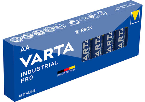  Varta Industrial 4006 AA Industrial Alkaline 10-pack 