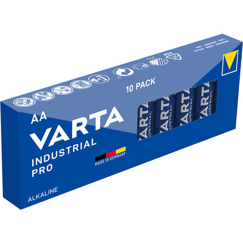  Varta Industrial 4006 AA Industrial Alkaline 10-pack 