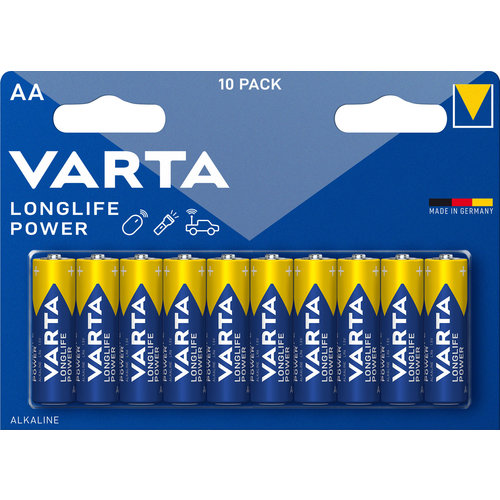  Varta Longlife Power Alkaline AA/LR6 blister 10 (incl. vwb) 