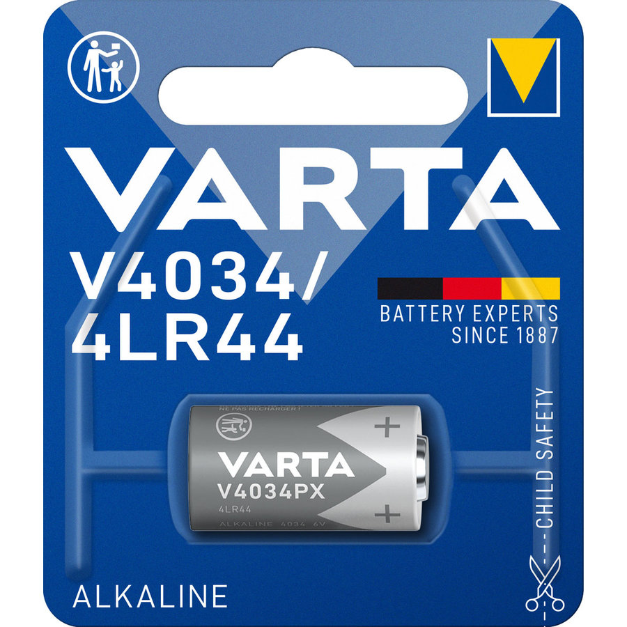 4034 4LR44/V4034PX 6V Alkaline blister 1-1