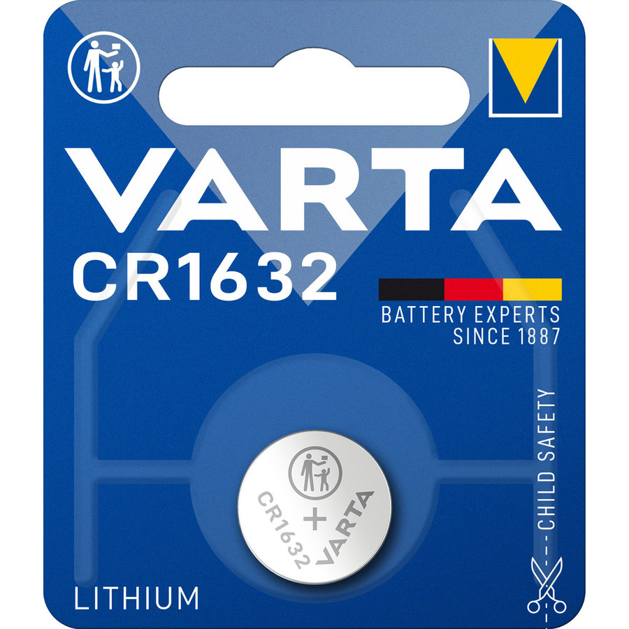 6632 CR1632 Lithium blister 1-1