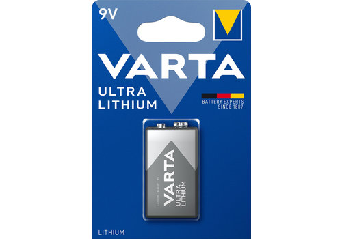  Varta Lithium 9V / 6122 blister 1 (incl. vwb) 
