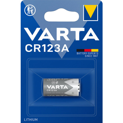  Varta 6205 CR123 3V Lithium blister 1 