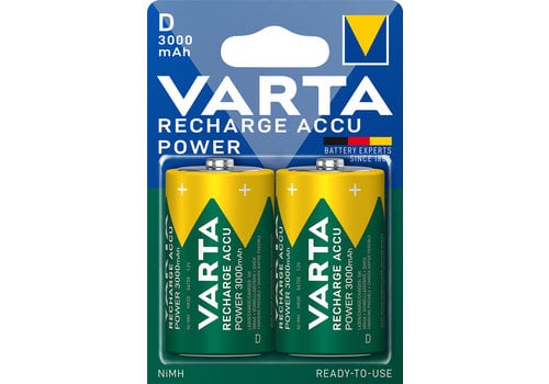  Varta 56720 D 3000mAh Rechargeable blister 2 