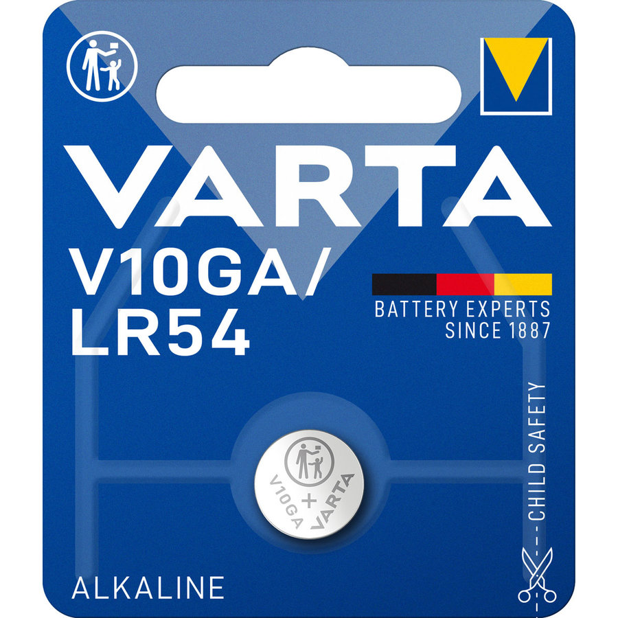 4274 V10GA / LR54 Alkaline blister 1-1