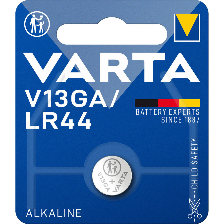 4276 V13GA / LR44 Alkaline blister 1-1