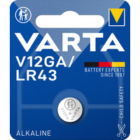 4278 V12GA / LR43 Alkaline blister 1