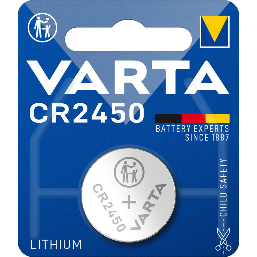 6450 CR2450 Lithium blister 1-1