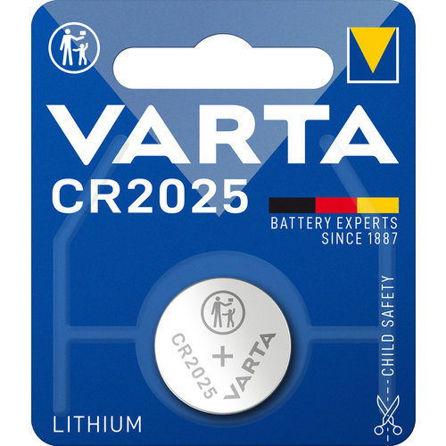  Varta 6025 CR2025 Lithium blister 1 