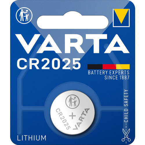  Varta Lithium CR2025 blister 1 