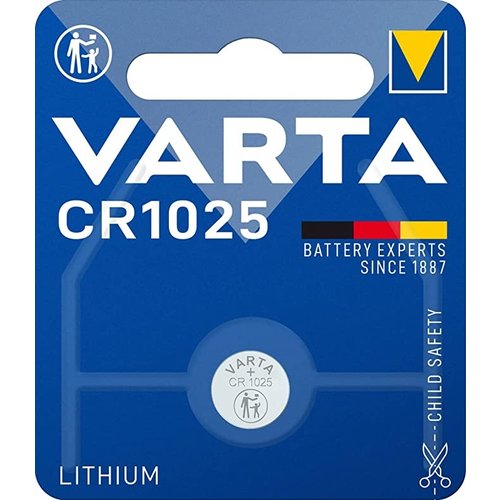  Varta Lithium CR1025 blister 1 (incl. vwb) 
