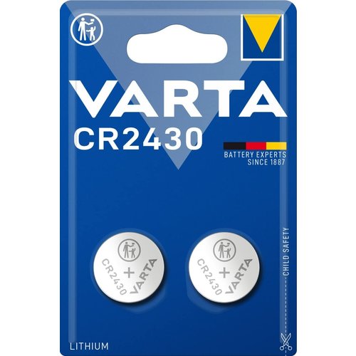  Varta 6430 CR2430 Lithium blister 2 