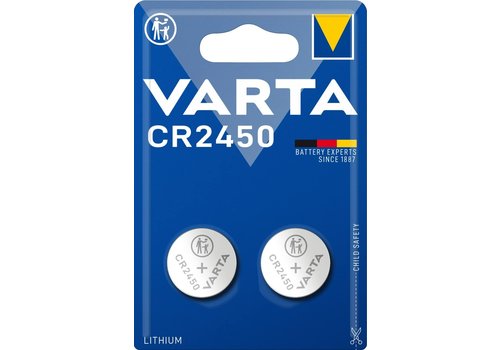  Varta Lithium CR2450 blister 2 (incl. vwb) 