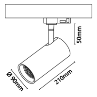 thumb-Railspot Elara 30W 2550 Lumen Wit-1