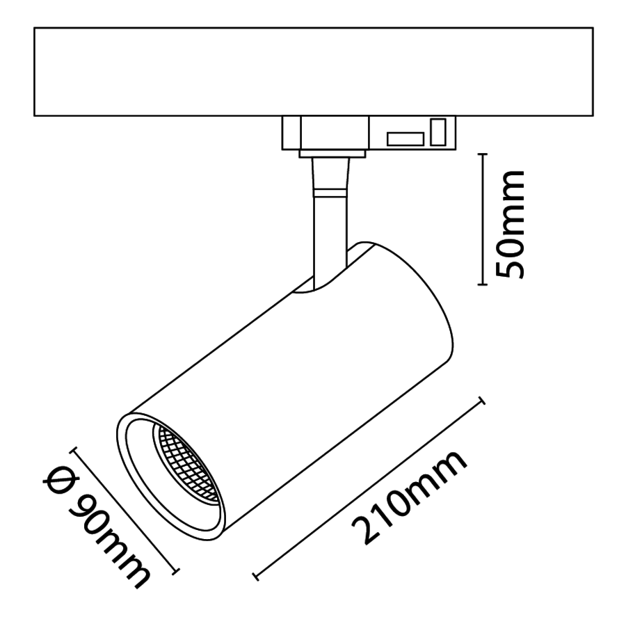 Railspot Elara 30W 2550 Lumen Wit-1