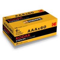 AAA XTRALIFE Alkaline 60 pack