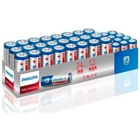 NRG Alkaline AA-24 & AAA-12 Value Pack